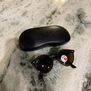 Ray-Ban RB2180 tortoise polarized sunglasses